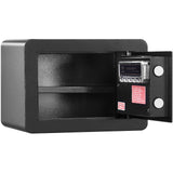 Safes & Lock Boxes: VEVOR Safe, 0.5 Cubic Feet Home Safe, Steel Security Safe with Digital Keypad and 2 Keys, Wall-Mounted Cabinet Safe Protect Cash, Gold, Jewelry, Documents for Home, Hotel, 350 x 250 x 250 mm