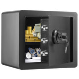 Beds & Bed Frames: VEVOR Safe 1.2 Cubic Feet Home Safe Steel for Cash Gold 15.8x11.8x13.8 inch