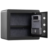 Beds & Bed Frames: VEVOR Safe 1.2 Cubic Feet Home Safe Steel for Cash Gold 15.8x11.8x13.8 inch