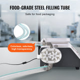 Food Storage: VEVOR Liquid Filling Machine, 50-5000 g Weighing Capacity, Automatic Bottle Filler Machine Bottling Machine Gear Pump Digital Control for Honey, Oil, Wine, Detergent, Viscous Liquids (Single Nozzle)