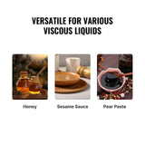 Food Storage: VEVOR Liquid Filling Machine, 50-5000 g Weighing Capacity, Automatic Bottle Filler Machine Bottling Machine Gear Pump Digital Control for Honey, Oil, Wine, Detergent, Viscous Liquids (Single Nozzle)