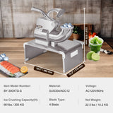 Speciality Appliances: VEVOR Commercial Ice Shaver Crusher, 661lbs Per Hour Electric Snow Cone Maker, 350W Shaved Ice Machine with Dual Blades for Parties Events Snack Bar, Home and Commercial Use