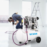 Air Compressors: VEVOR Air Compressor 6.6 Gallon, Portable Air Compressor 1 HP, Oil Free Air Compressor Steel Tank 750W,  Pancake Air Compressor 115 PSI, Ultra Quiet Compressor for Home Repair, Tire Inflation