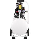 Air Compressors: VEVOR Air Compressor 6.6 Gallon, Portable Air Compressor 1 HP, Oil Free Air Compressor Steel Tank 750W,  Pancake Air Compressor 115 PSI, Ultra Quiet Compressor for Home Repair, Tire Inflation
