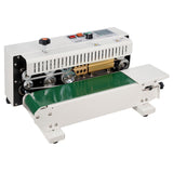 Washing Machines: VEVOR Continuous Bag Band Sealing Machine, 6-12 mm Seal Width, Horizontal Band Sealer Machine with Digital Temperature Control, Carbon Steel Bag Sealer for 0.02-0.8 mm Plastic Bags Films Membrane