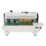Washing Machines: VEVOR Continuous Bag Band Sealing Machine, 6-12 mm Seal Width, Horizontal Band Sealer Machine with Digital Temperature Control, Carbon Steel Bag Sealer for 0.02-0.8 mm Plastic Bags Films Membrane