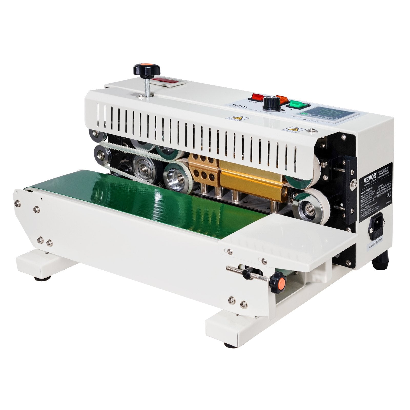 Food Storage: VEVOR Continuous Bag Band Sealing Machine Horizontal Band Sealer Count Function