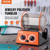 Kitchen & Bathroom DIY: VEVOR 3kg Rotary Tumbler Surface Polisher Jewelry Polish Finish Machine Gem DIY