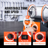 Kitchen & Bathroom DIY: VEVOR 3kg Rotary Tumbler Surface Polisher Jewelry Polish Finish Machine Gem DIY