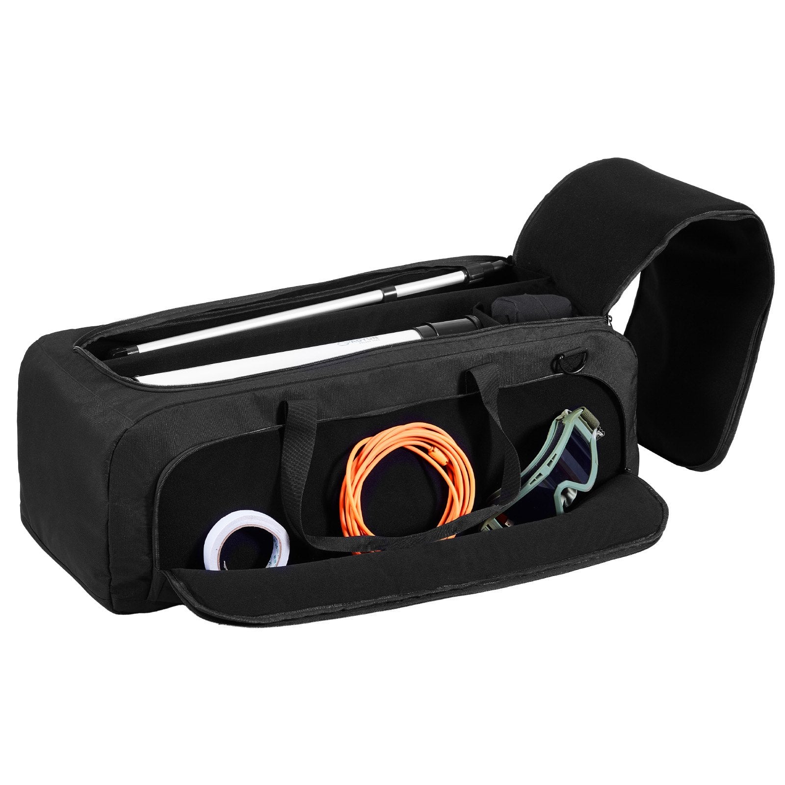 Camera Accessories: VEVOR Telescope Case, 770 mm, Telescope Storage Bag with Fixed Buckles, Multi-Pocket and Detachable Divider, Shock-Absorbent Telescope Carrying Case for Optical Tube & Tripod, Counterweight Pocket
