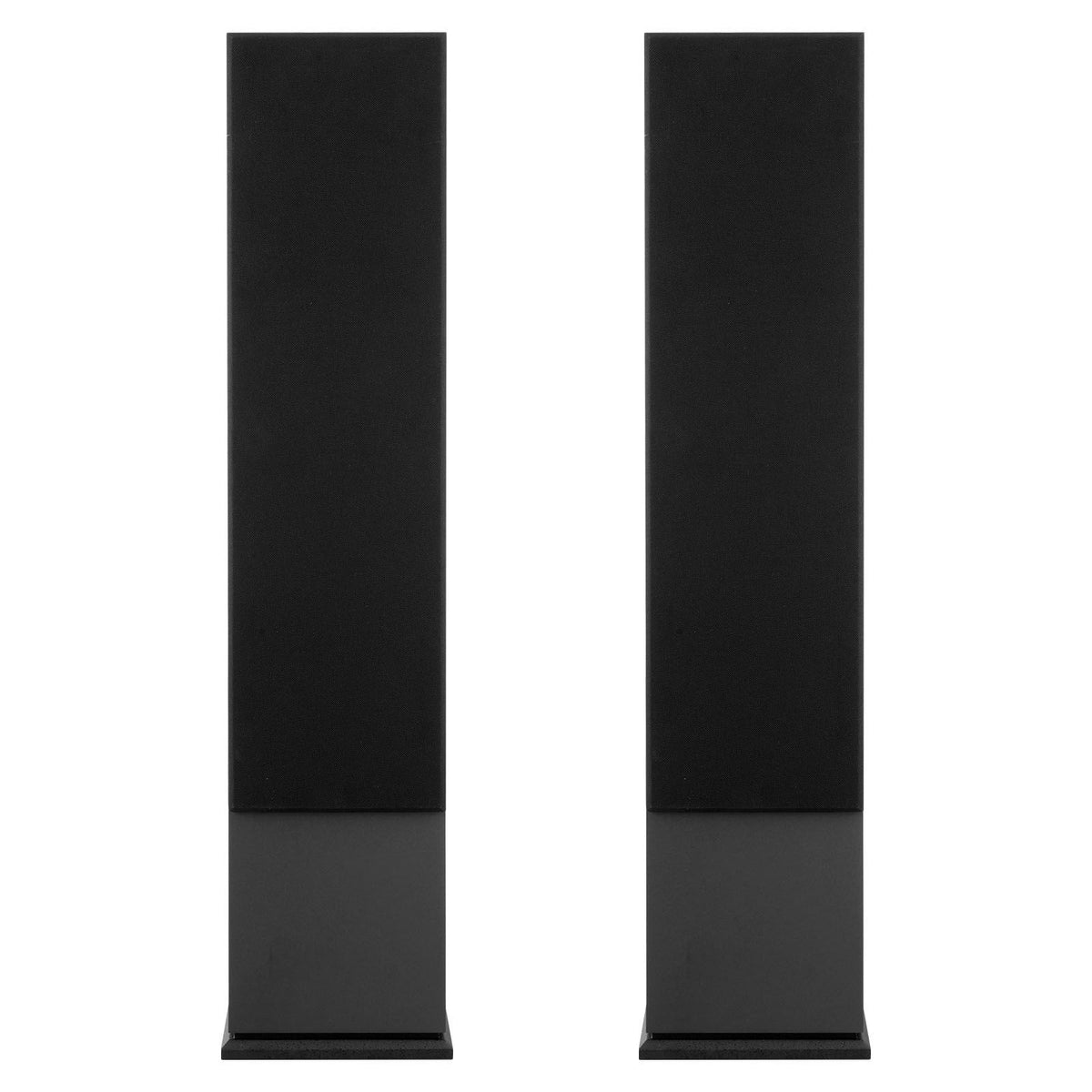 Floorstanding Speakers, 2-Way, Floor-Standing Tower Speakers with 25.4 mm Tweeter, Dual 165.1 mm Woofers, 400W Peak, 65Hz–20kHz Frequency Response, Durable MDF Enclosure, for Home Audio, Pair