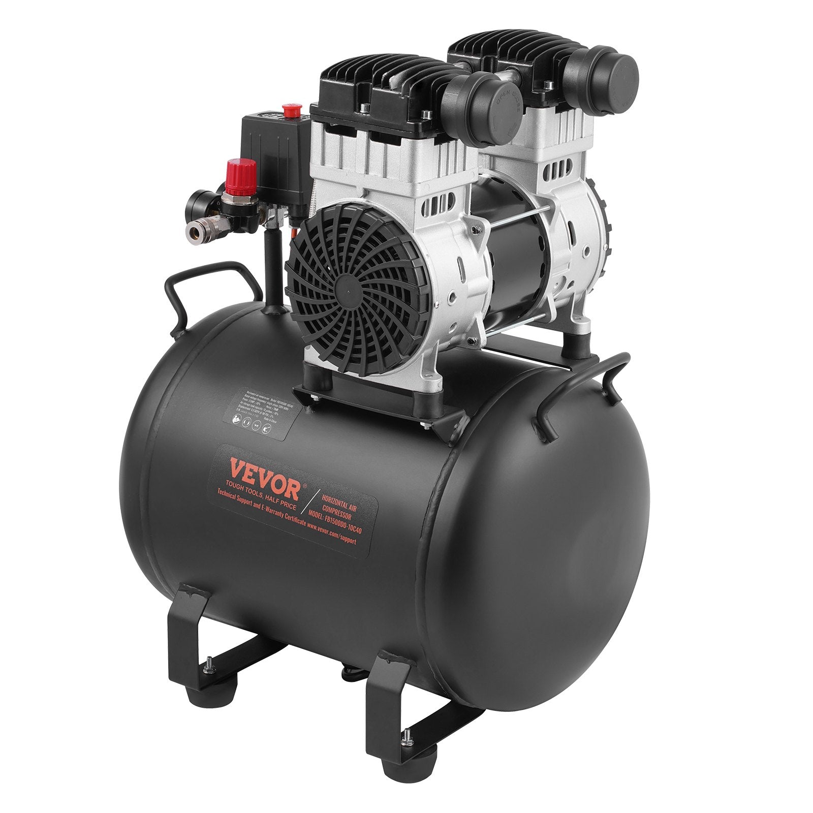 Air Compressor Compact Portable Oil Free Compressor 40L 90 PSI
