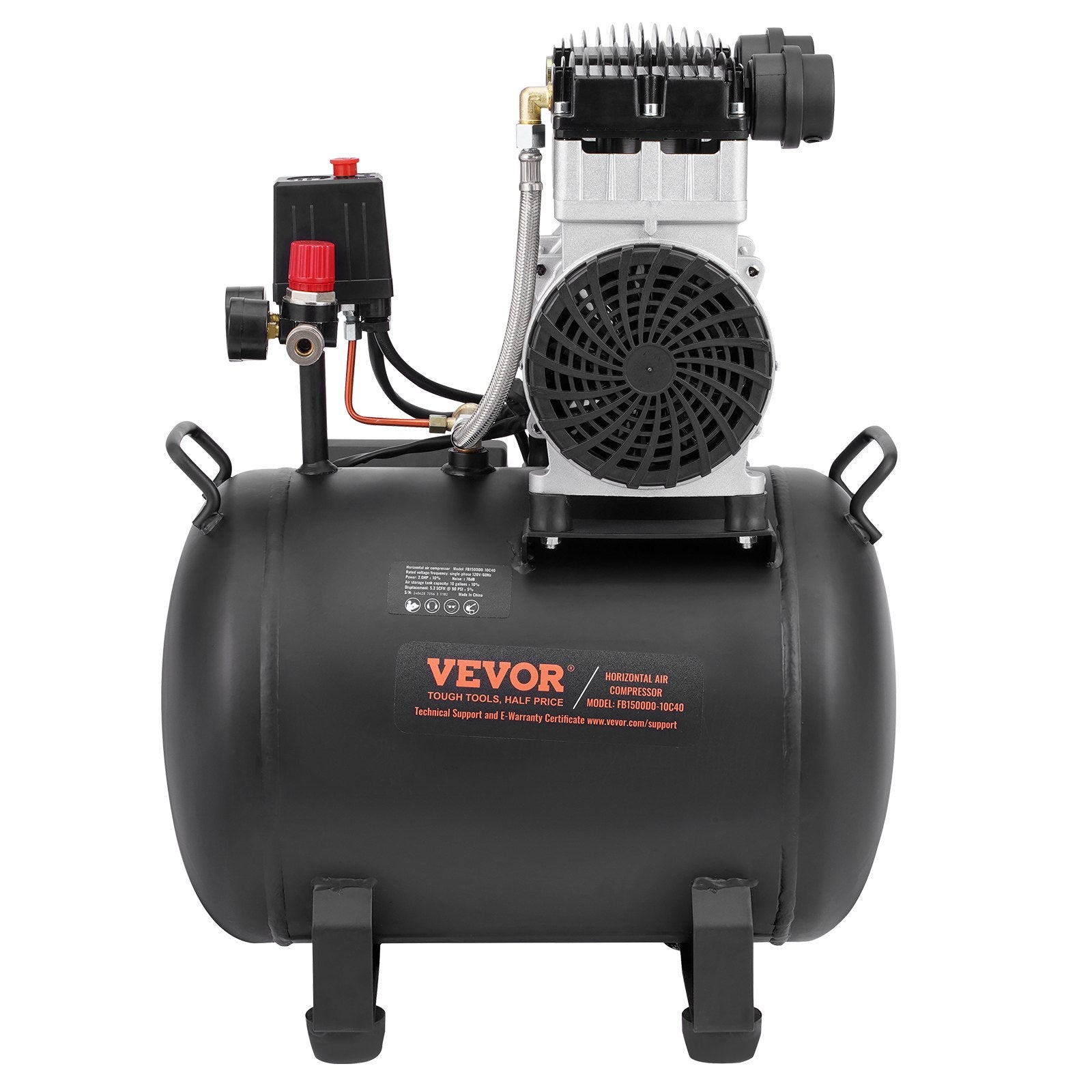 Air Compressor Compact Portable Oil Free Compressor 40L 90 PSI