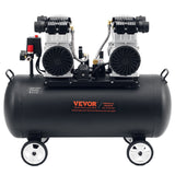 Air Compressors: VEVOR Air Compressor Compact Portable Oil Free Compressor 75L 90 PSI