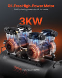 Air Compressors: VEVOR Air Compressor Compact Portable Oil Free Compressor 75L 90 PSI