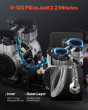 Air Compressors: VEVOR Air Compressor Compact Portable Oil Free Compressor 75L 90 PSI