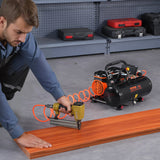 Air Compressors: VEVOR Air Compressor Compact Portable Oil Free Compressor 8L 8bar