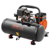 Air Compressors: VEVOR Air Compressor Compact Portable Oil Free Compressor 8L 8bar