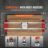 Gardening Tools: VEVOR Router Sled, 1625 mm, Portable and Easy to Adjust Slab Flattening Jig, DIY Woodworking Router Sled for Flattening Slabs, Slab Guide Jig Trimming Planing Machine for Wood Flattening, Home DIY