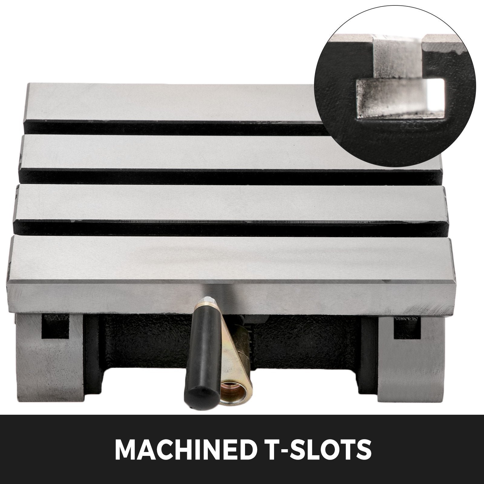 178x125mm Tilting Milling Table Angle Plates Clean Precise Milling Machine