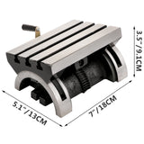 Musical Keyboards: VEVOR 178x125mm Tilting Milling Table Angle Plates Clean Precise Milling Machine