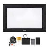 Screens & Stands: VEVOR 20 ft Inflatable Movie Screen 16:9 600D Movie Projector with Portable Bag