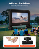 Screens & Stands: VEVOR 15 ft Inflatable Movie Screen 16:9 600D Movie Projector with Portable Bag