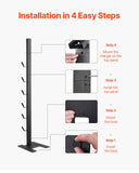 Vacuum Cleaner Accessories: VEVOR Vacuum Stand for Dyson Multi-Models Storage Bracket Holder with 6 Hooks