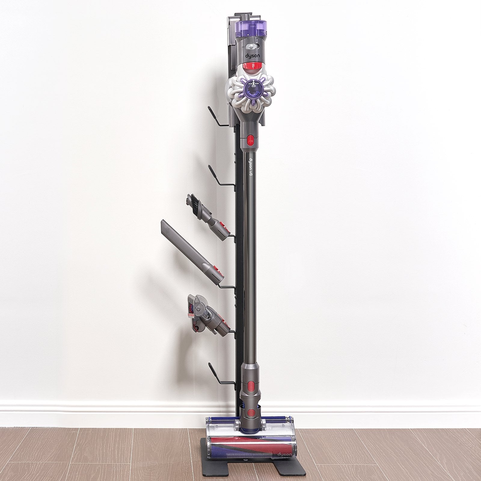 Vacuum Cleaner Accessories: VEVOR Vacuum Stand for Dyson Multi-Models Storage Bracket Holder with 6 Hooks