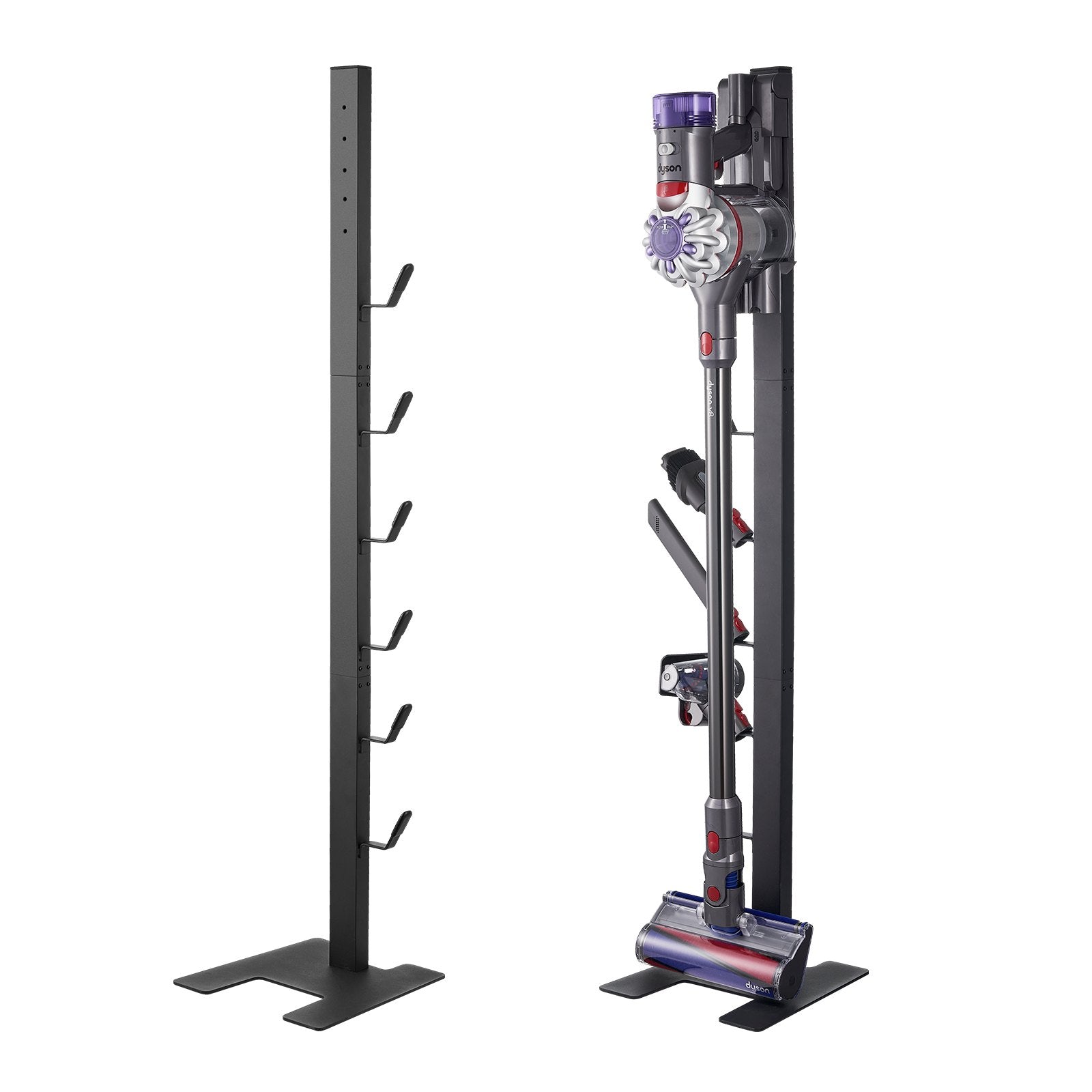 Vacuum Cleaner Accessories: VEVOR Vacuum Stand for Dyson Multi-Models Storage Bracket Holder with 6 Hooks