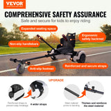 Basketball & Basketball Accessories: VEVOR Hoverboard Seat Attachment, Compatible with All 16.5cm20.3cm21.6cm25.4 Hoverboards,Grips Control,Adjustable Frame Length and 99.8 kg Load Capacity,Hover Board Go Karts Accessory,for Kids Adults