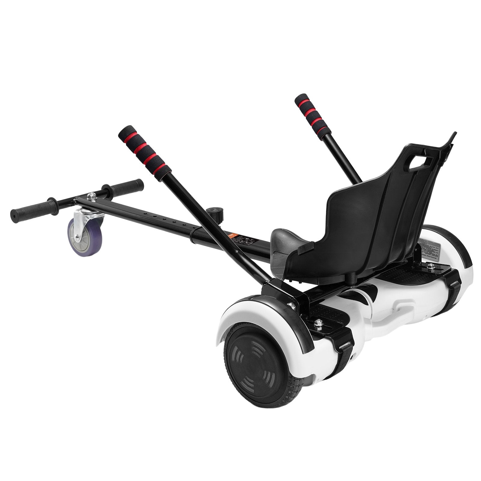 Basketball & Basketball Accessories: VEVOR Hoverboard Seat Attachment, Compatible with All 16.5cm20.3cm21.6cm25.4 Hoverboards,Grips Control,Adjustable Frame Length and 99.8 kg Load Capacity,Hover Board Go Karts Accessory,for Kids Adults