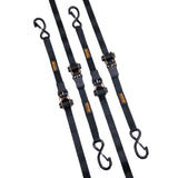 Cat Carriers & Crates: VEVOR 4 Pack Ratchet Tie Down Straps 2200 lbs 1"x15' Heavy Duty for Cargo