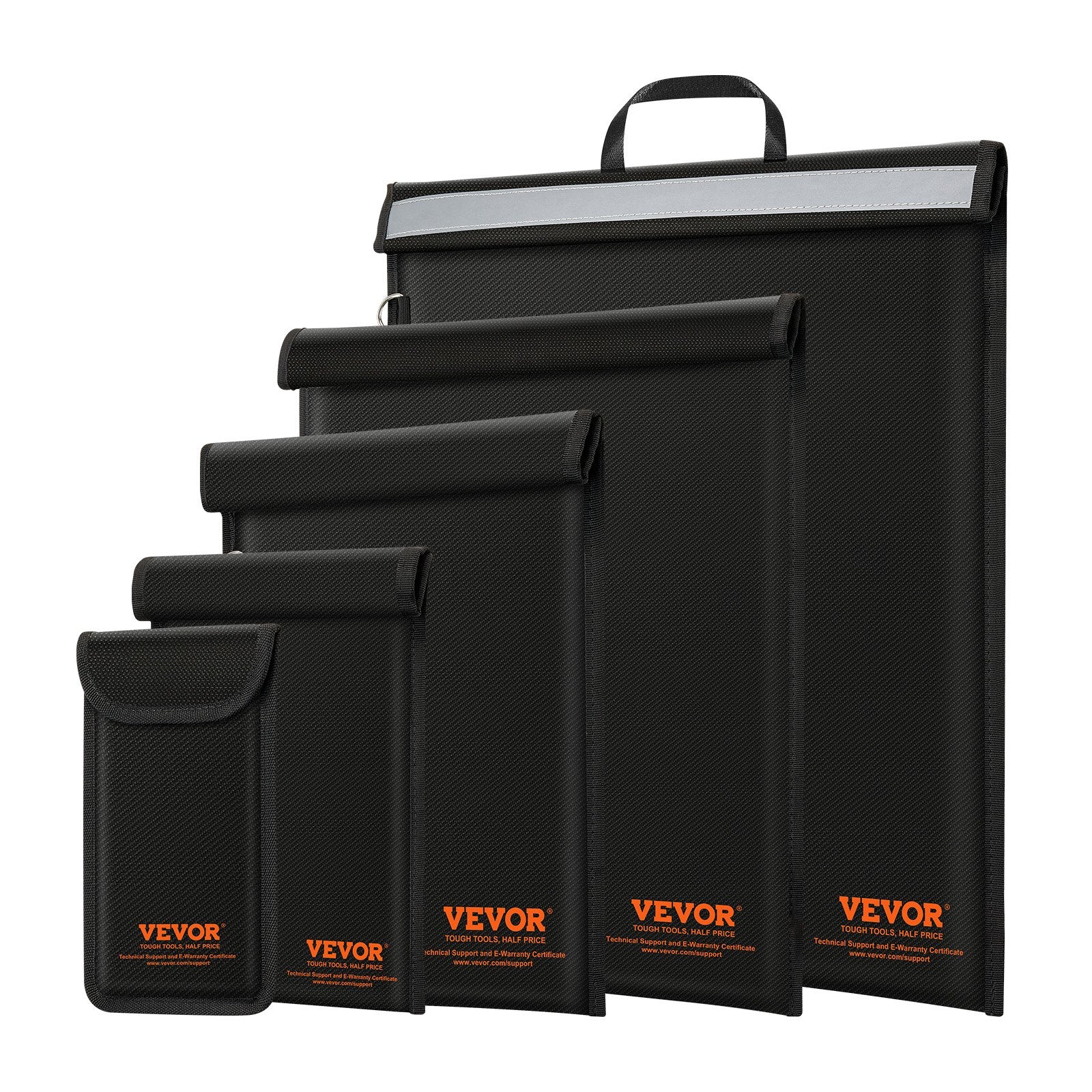 Measuring Tools & Sensors: VEVOR Faraday Bag 4 Pack Signal Blocking Holder for Laptop Tablet Phone Radio XL