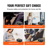 Automotive Repair & Speciality Tools: VEVOR Faraday Box Signal Blocking Holder for 5~8 Car Keys Key Safe Fob Protector