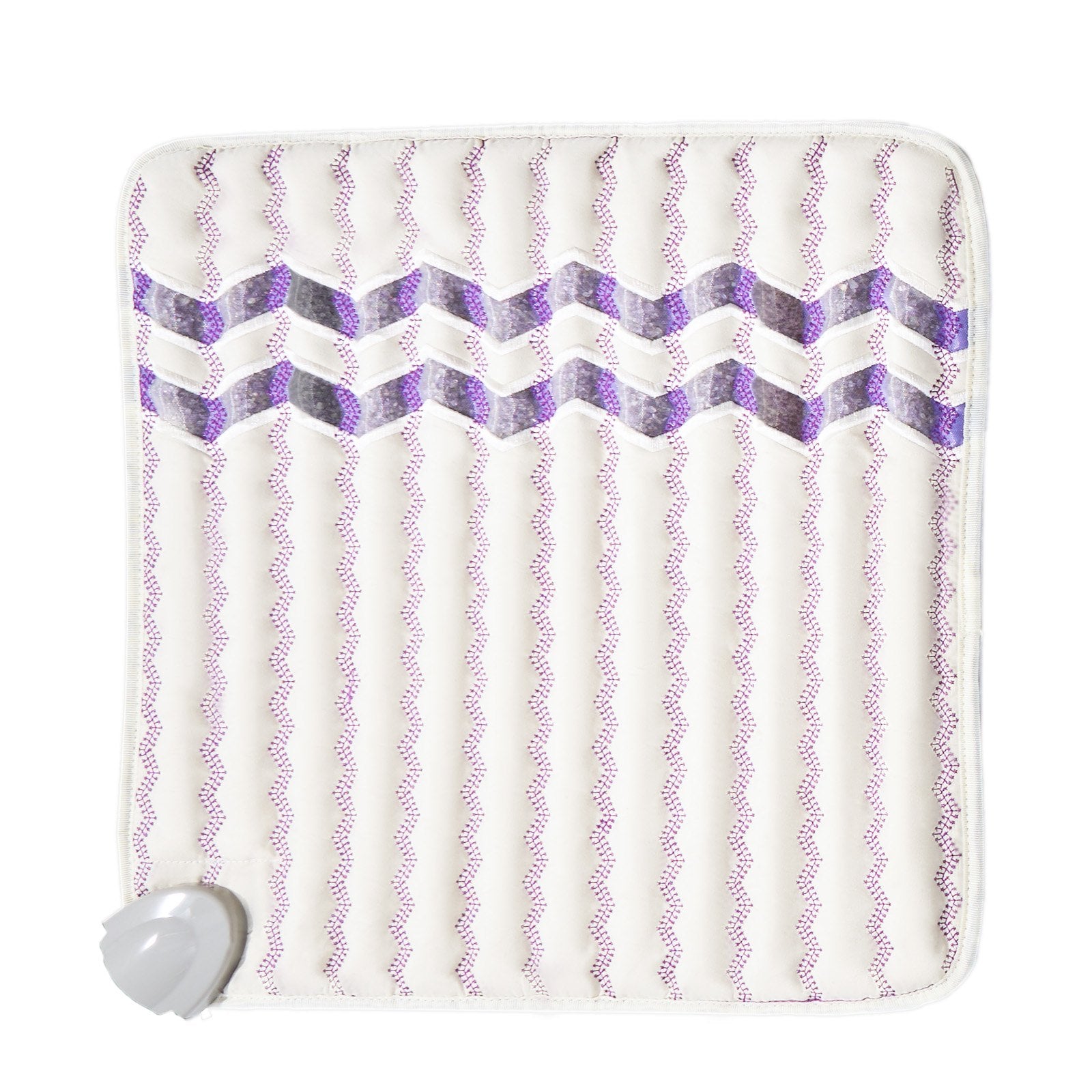 Wellness Accessories: VEVOR Far Infrared Heating Pad Amethyst Gemstones Heating Mat with Negative Ions