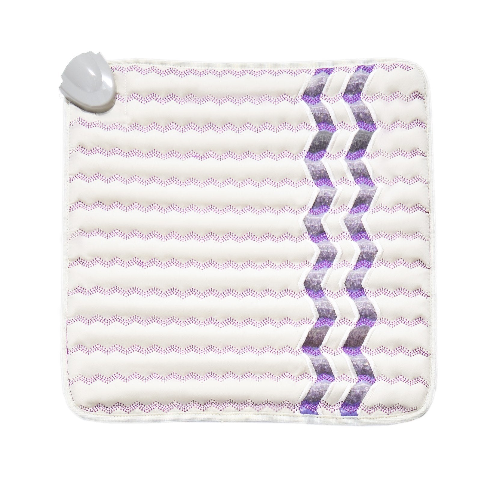 Wellness Accessories: VEVOR Far Infrared Heating Pad Amethyst Gemstones Heating Mat with Negative Ions
