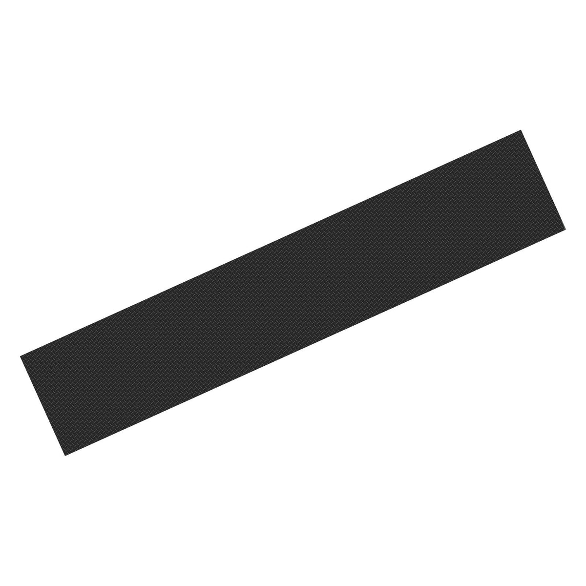 Garage Floor Roll, 1.22 x 6.1 m Garage Flooring Mat, 3 mm Thickened Rubber Diamond Plate Floor Protector Mat, Non-Slip, Wear-resist, Waterproof, Easy to Clean for Warehouse, Gyms, Trailer, Black