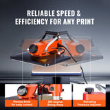 Coffee Machines & Accessories: VEVOR Heat Press Machine 12x15in 5in1 Sublimation Transfer T-shirt Plate Mug Cup