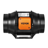Fan Accessories: VEVOR Inline Duct Fan, 152.4mm 323.7 CFM with Variable Speed Controller, Quiet AC-motor Ventilation Exhaust Fan for Cooling Booster, Grow Tents, Hydroponics