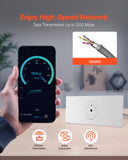 Safes & Lock Boxes: VEVOR Starlink Gen 3 Cable,22.86 m, 26 AWG Copper Core, Durable Extension Cable for Standard Generation 3, Compatible with Starlink Rectangular Satellite V3, Flexible Wiring for RV, Backyard, Camping