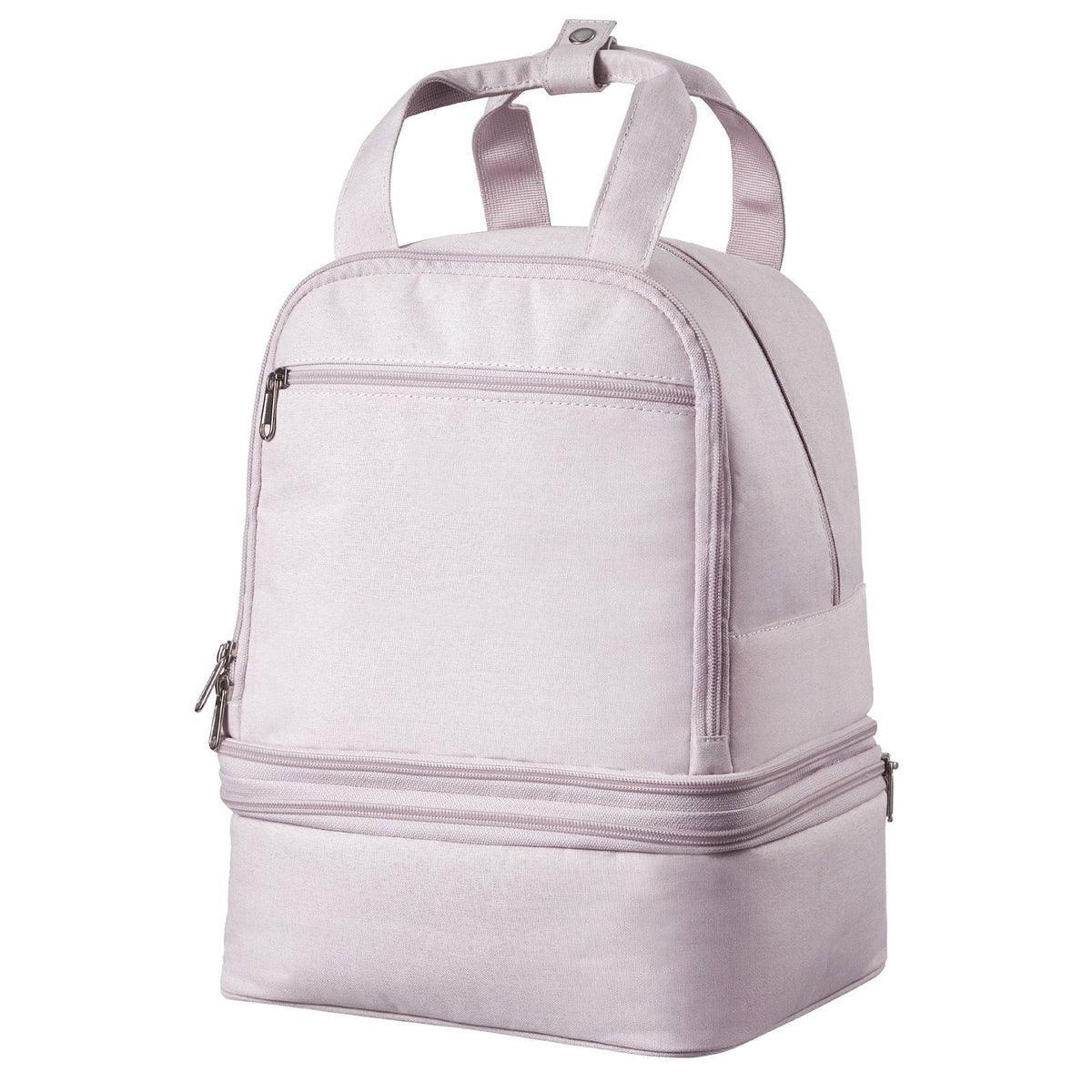 Breast Pump Backpack, Breast Feeding Bag with Ice Pack, Fits for S1/S2, Pumping Accessories & Breastmilk Storage, Portable Pump Carrying Case for Work, Travel and Family Use, Light Pink