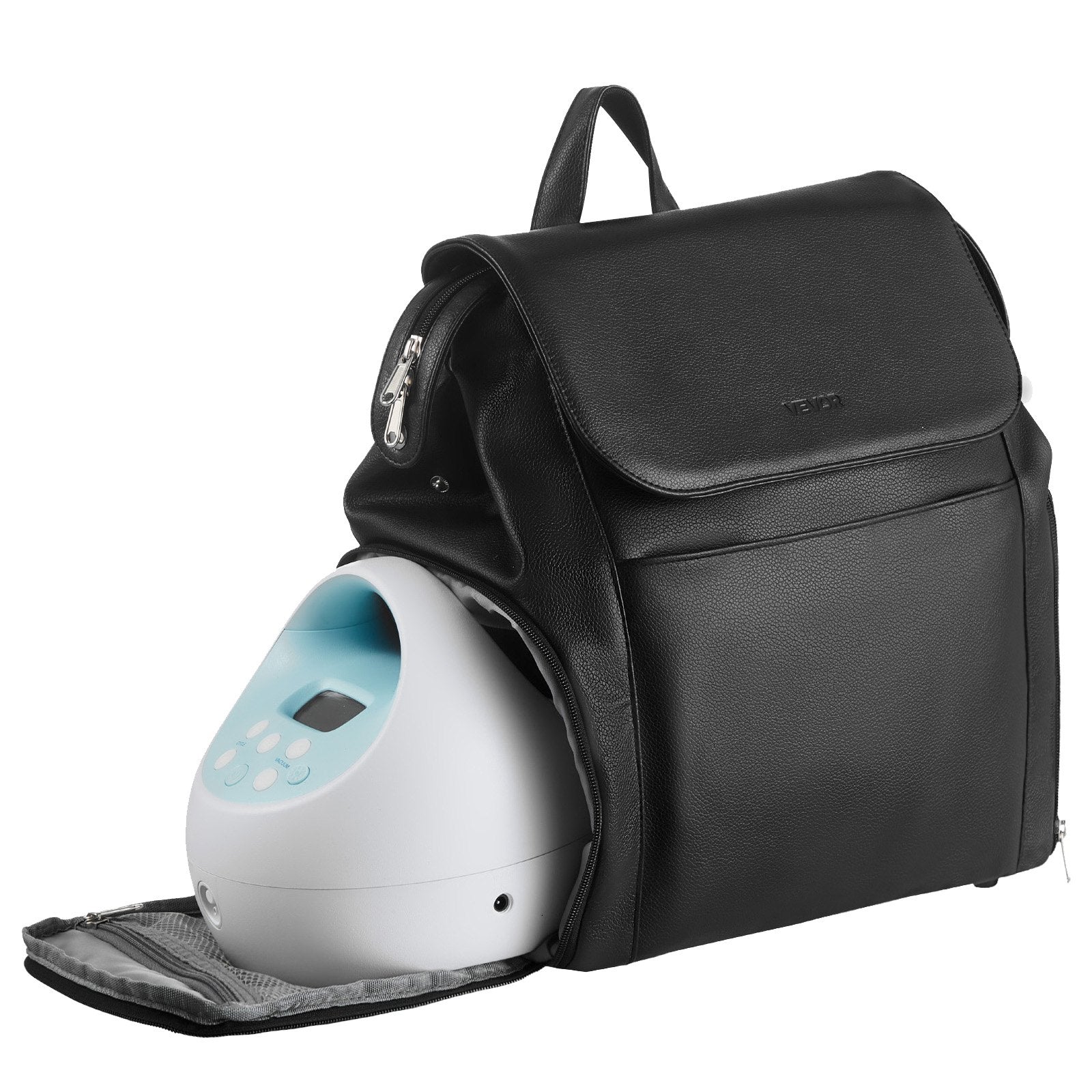Basketball & Basketball Accessories: VEVOR Breast Pump Backpack, Breast Feeding Bag with Ice Pack, Fits for S1/S2, Pumping Accessories & Breastmilk Storage, Portable Pump Carrying Case for Work, Travel and Family Use, Black