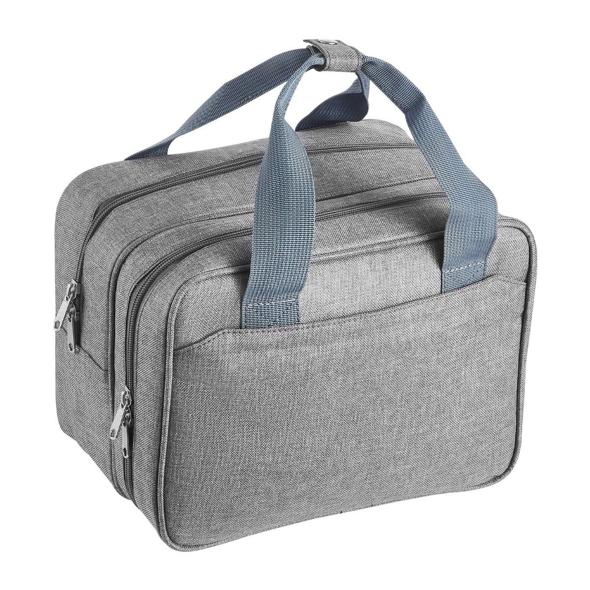 Wearable Breast Pump Bag, Breast Feeding Bag with Ice Pack, Fits for M5/M6, Pumping Accessories & Breastmilk Storage, Portable Pump Carrying Case for Work, Travel & Family Use, Grey