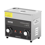 Gardening Tools: VEVOR 3L Ultrasonic Cleaner with Heater Timer & Basket, Professional Digital Sonic Cavitation Machine, 120W Cleaning Machine for Watch Instruments, Glasses, Coin, Metal Parts, Tool