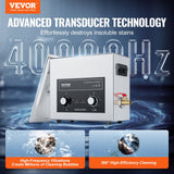 Steam cleaners: VEVOR 6L Ultrasonic Cleaner with Heater Timer & Basket, Professional Digital Sonic Cavitation Machine, 180W Cleaning Machine for Watch Instruments, Glasses, Coin, Metal Parts, Tool