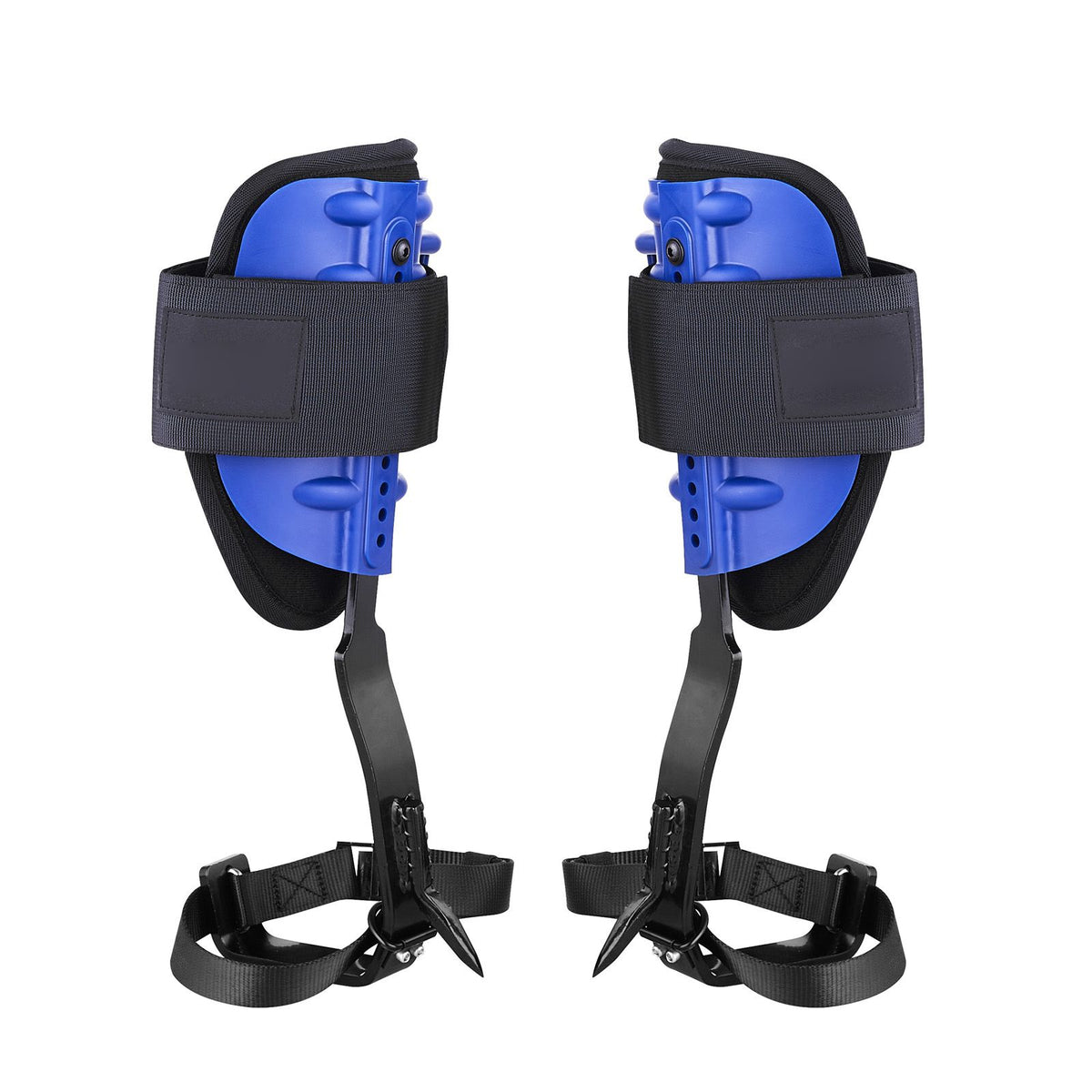 Tree Climbing Spikes Set, Height-Adjustable Tree Climbing Gear with Straps & Harness, 159 kg Load Capacity, Heavy Duty Steel Climb Spurs Arborist Equipment for Fruit Picking Hunting
