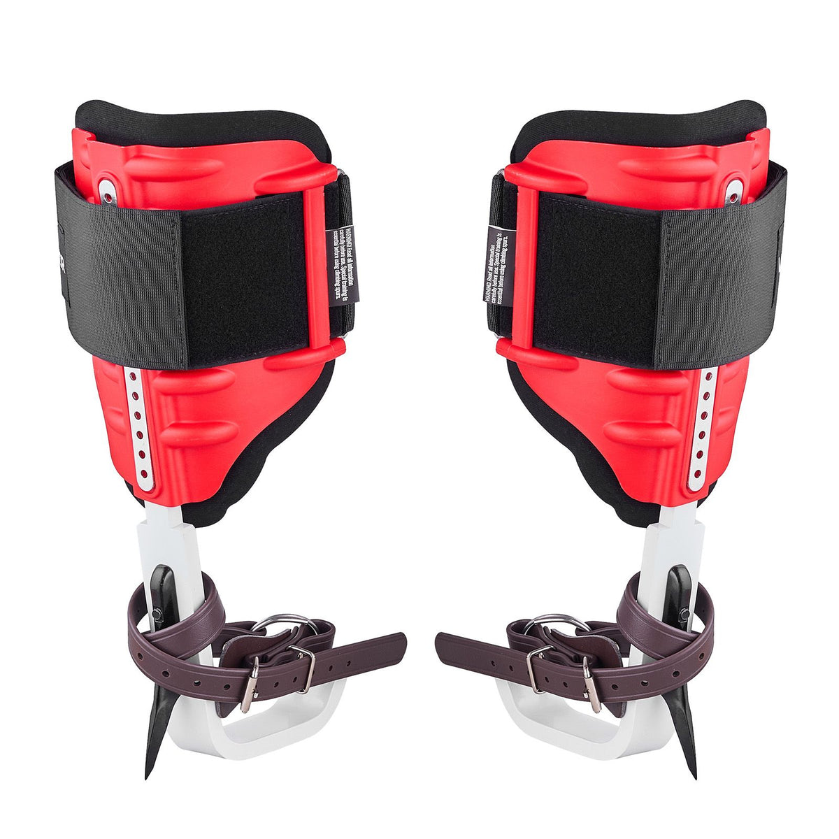 Tree Climbing Spikes Set, Height-Adjustable Tree Climbing Gear with Straps & Spike Protectors, 159 kg Load Capacity, Durable Aluminum Climb Spurs Arborist Equipment for Fruit Picking Hunting
