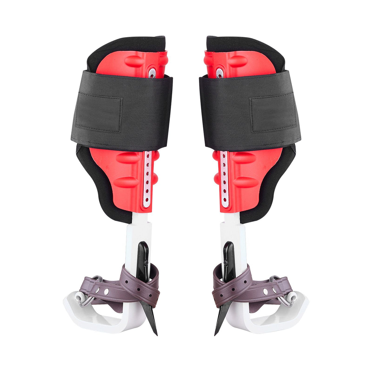 Tree Climbing Spikes Set, Height-Adjustable Tree Climbing Gear with Straps & Spike Protectors, 159 kg Load Capacity, Durable Aluminum Climb Spurs Arborist Equipment for Fruit Picking Hunting