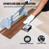 Saw Accessories: VEVOR Floor Cutter 330mm, Cuts Vinyl Plank, Laminate, Engineered Hardwood, Siding, 12mm Cutting Depth Effortless And Easy Cutting, Vinyl Plank Cutter for LVP, WPC, SPC, LVT, VCT, PVC, and More